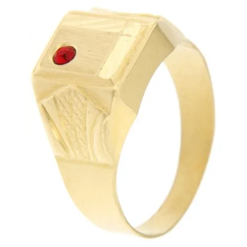 Anello Uomo Oro Giallo GL100186