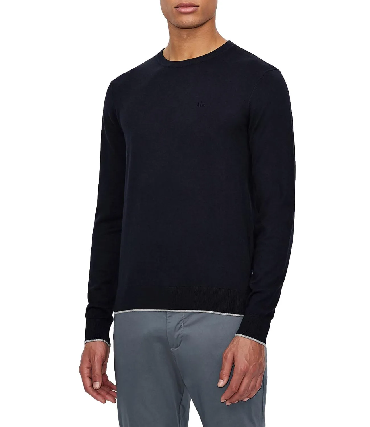 Brand ARMANI EXCHANGE Pullover blu uomo AX