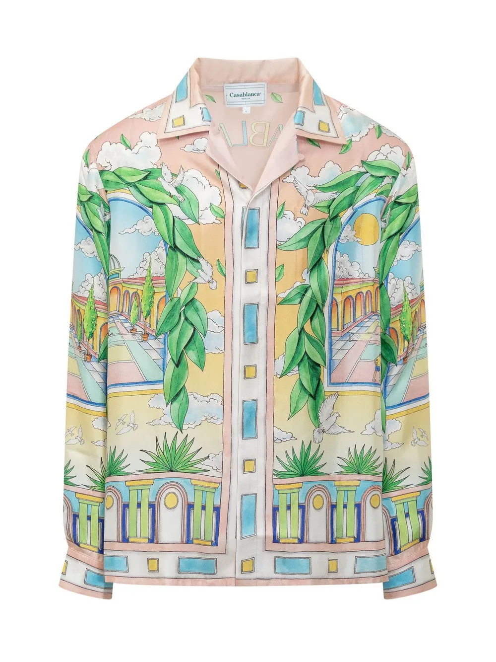 CASABLANCA Camicia con Collo Cubano 