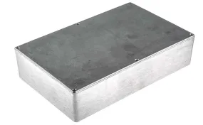 Contenitore RS PRO in Alluminio pressofuso 275 x 175 x 65.5mm, col. Argento, IP66, schermato