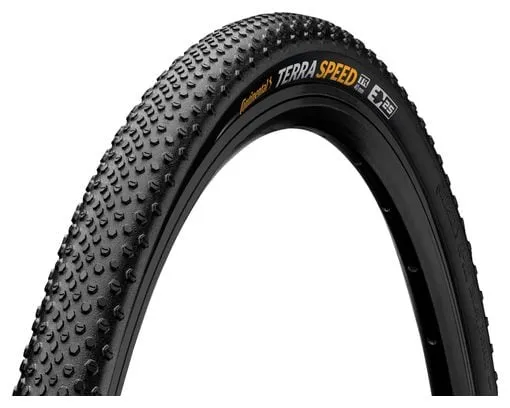 Gravel Continental Terra Speed 700 mm Pneumatico Tubeless Ready Nero Chili Protection