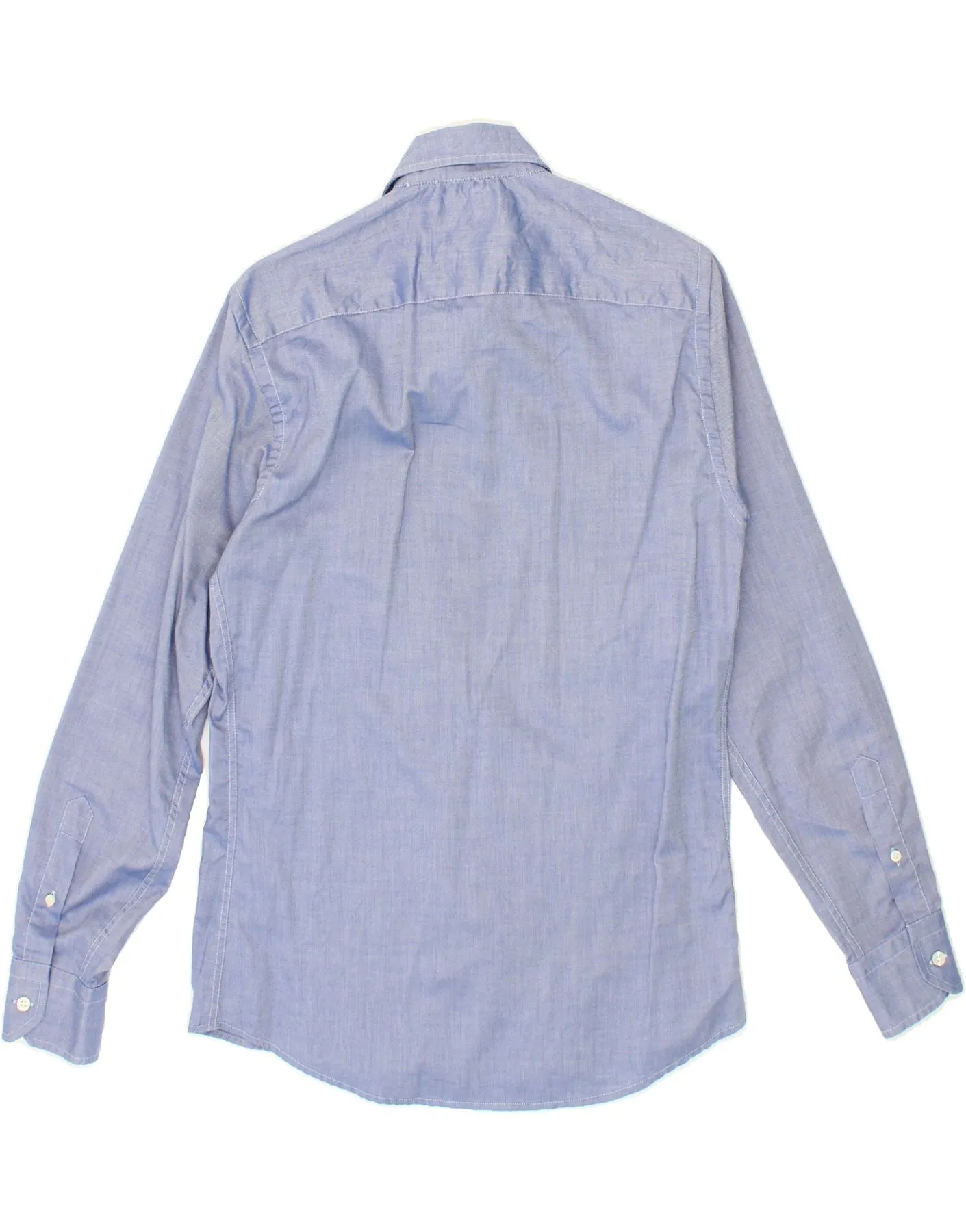 HARMONT & BLAINE Mens Narrow Fit Shirt Medium Blue