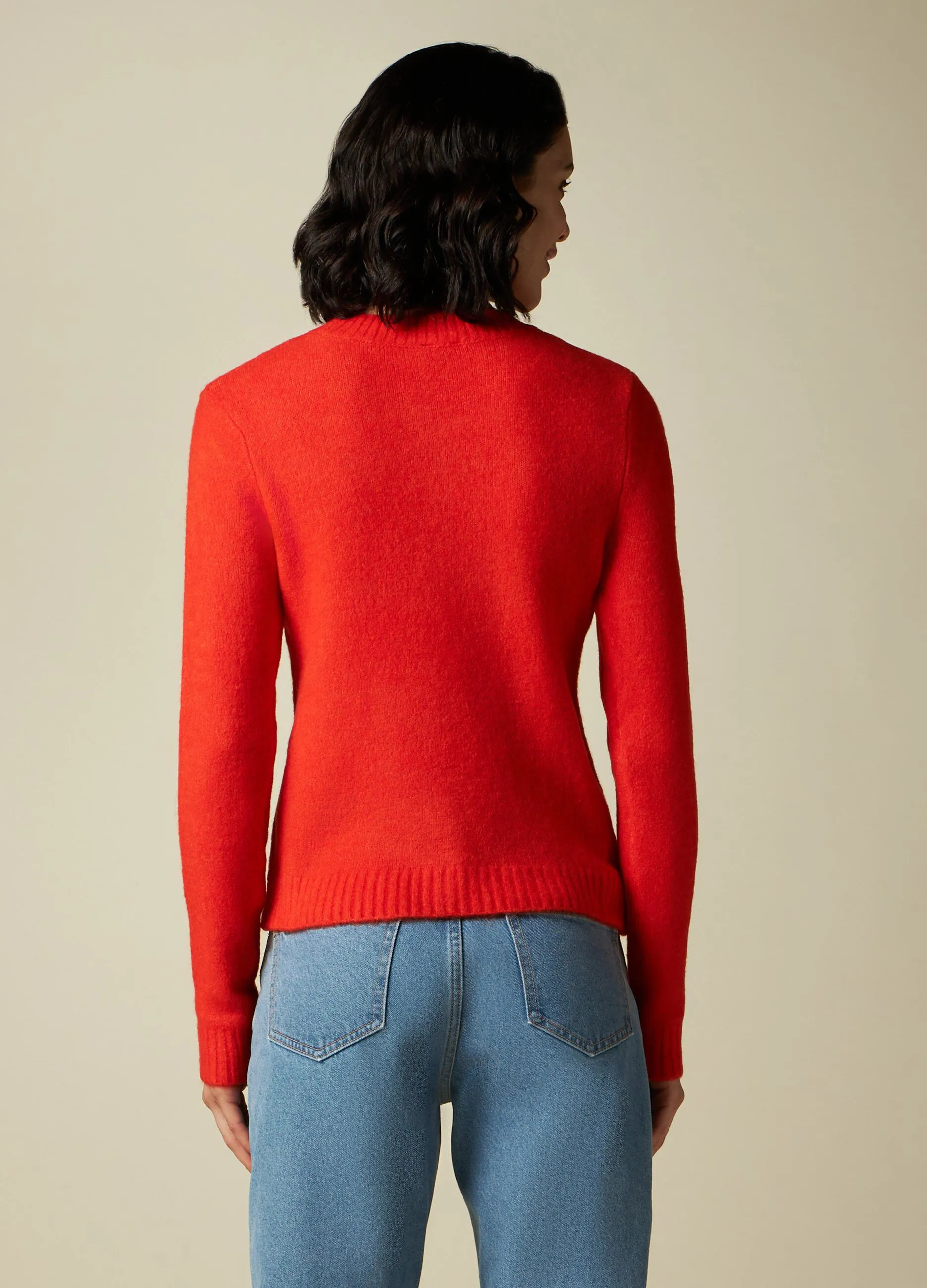 IWIE  Pullover tricot in tessuto stretch donna
