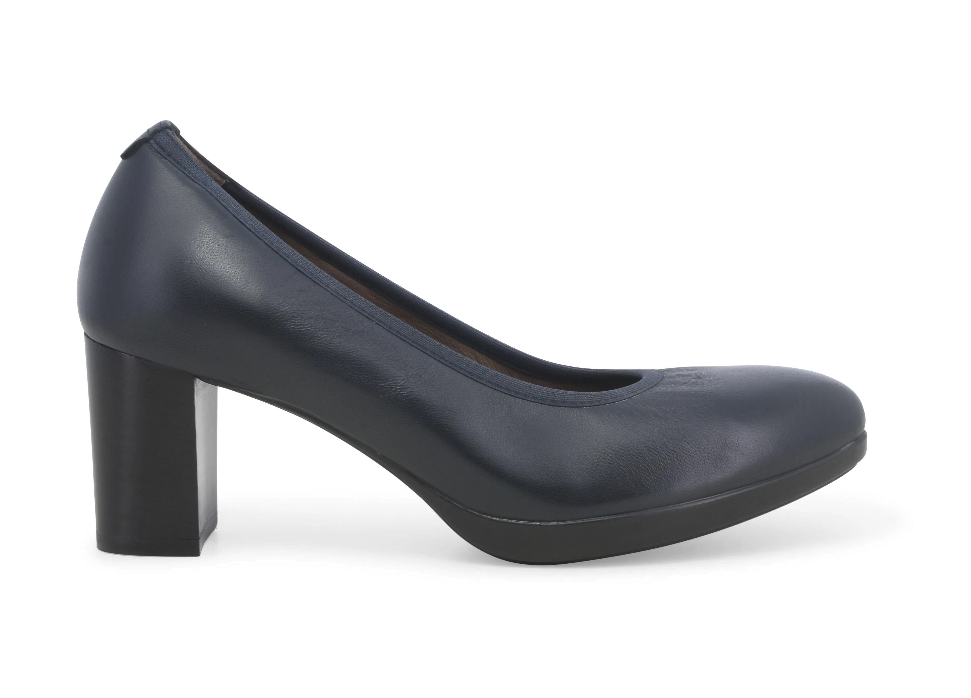 Melluso Decollete donna in pelle blu notte d5125w