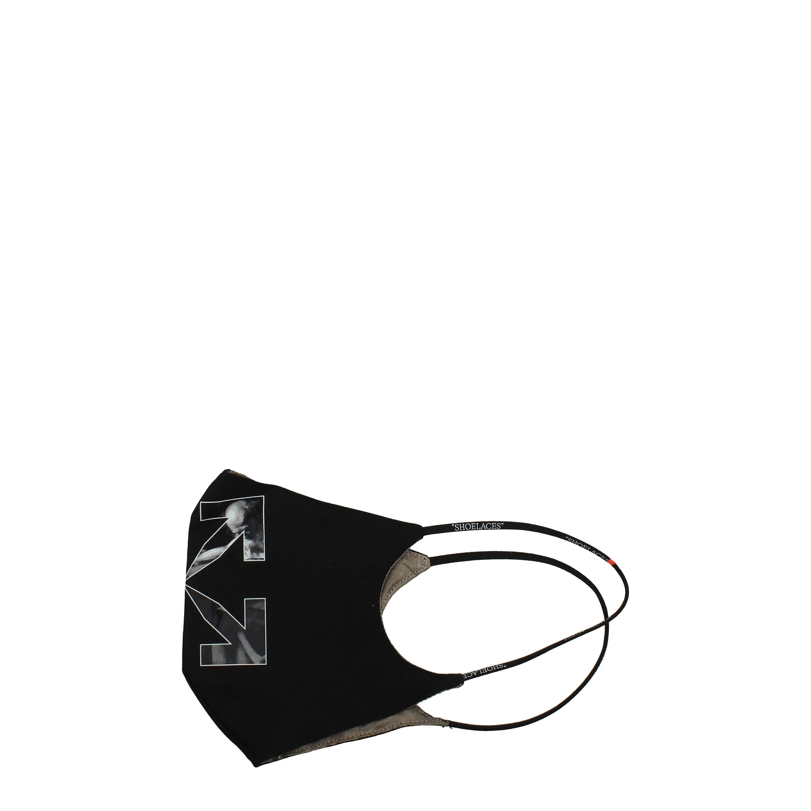 Off-White Mascherine Mask Uomo Cotone Nero