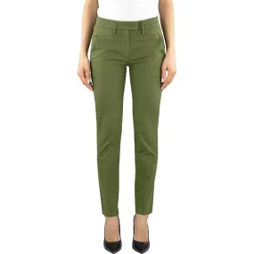 Pantalone DONDUP Perfect DP066 in Cotone Verde Oliva