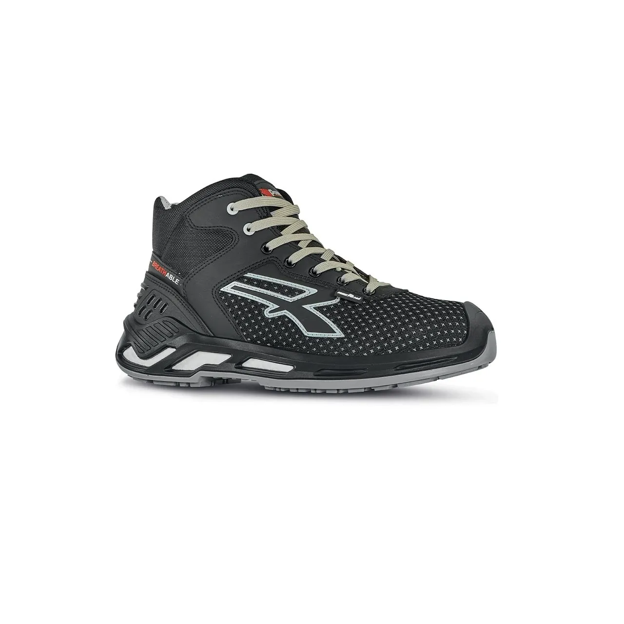Scarpe antinfortunistiche S3 UPower JACOB, 39  Unisex, resistenti all'acqua, con puntale di sicurezza