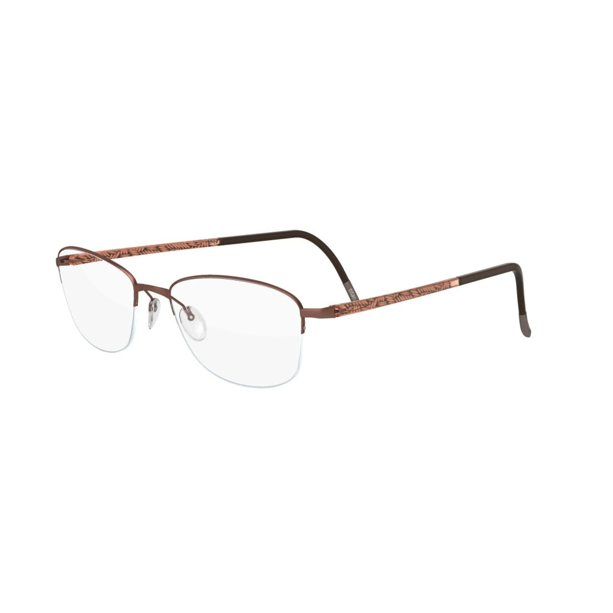   Silhouette 4492 Illusion Nylor 6056 Marrone - Marrone Albicocca | Occhiale Da Vista Donna 