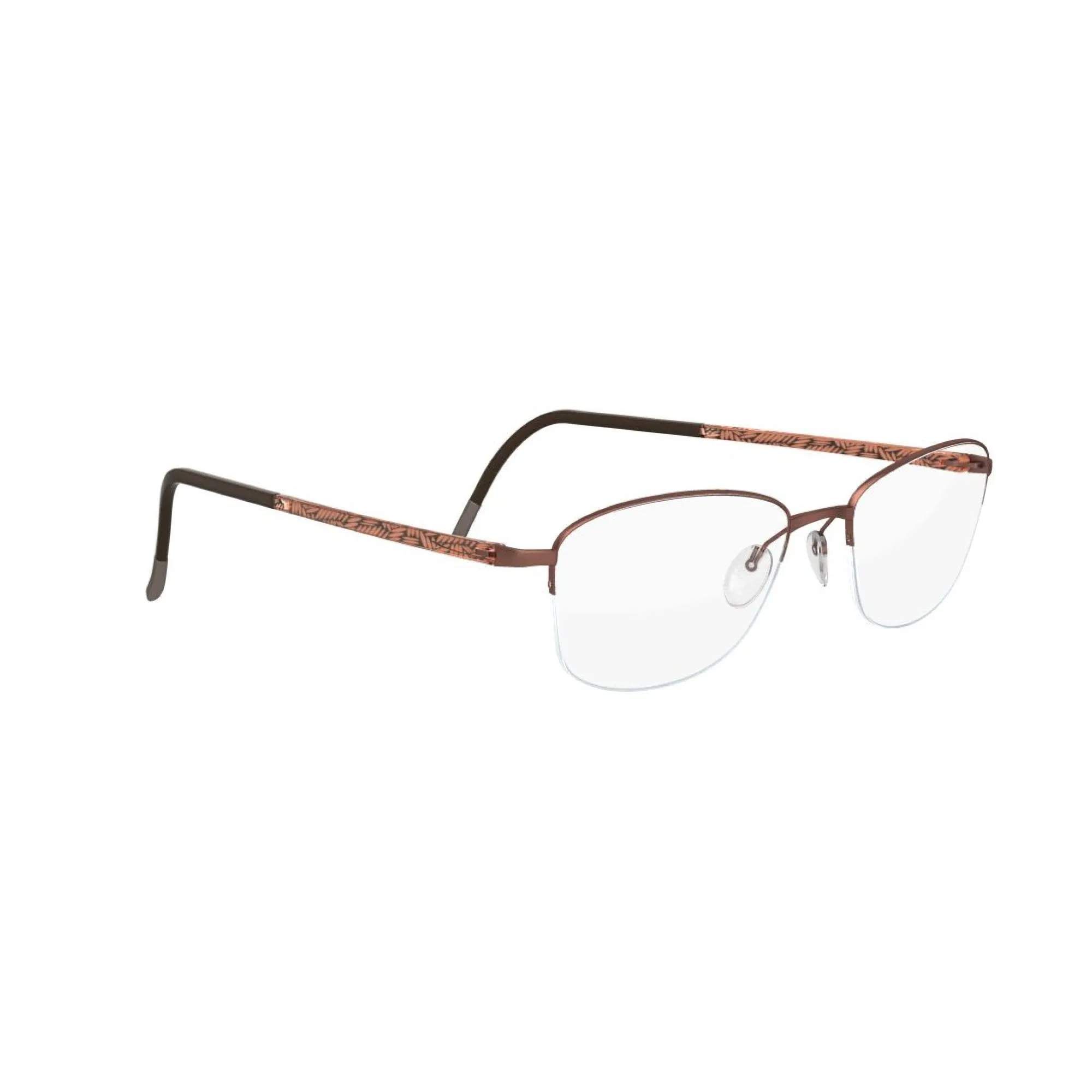   Silhouette 4492 Illusion Nylor 6056 Marrone - Marrone Albicocca | Occhiale Da Vista Donna 