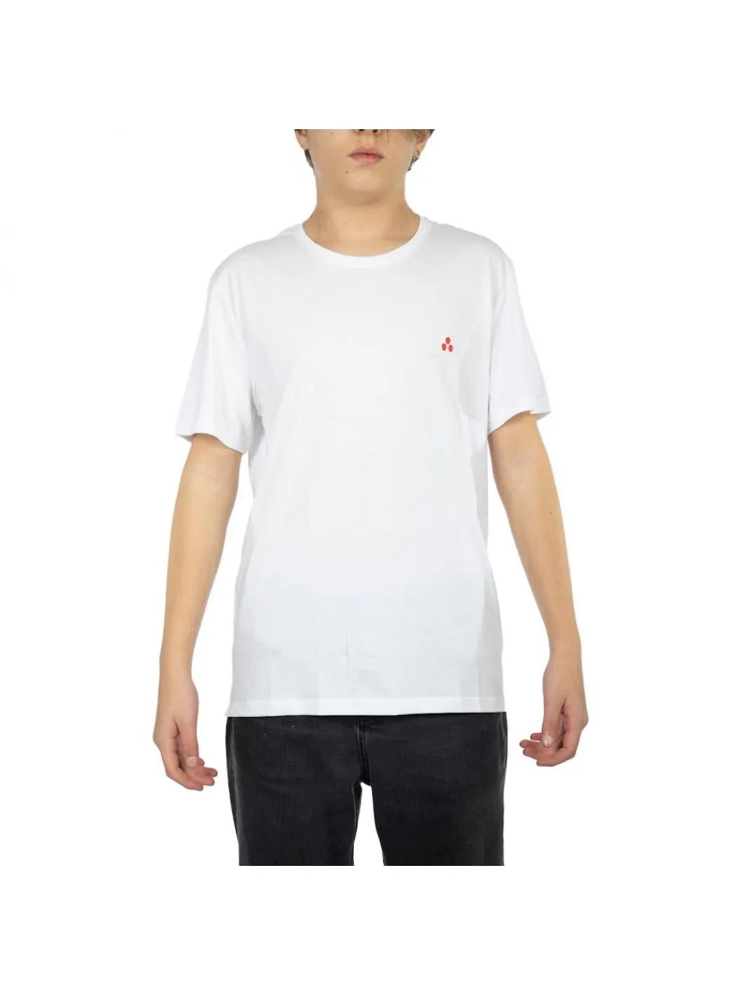 T-shirt Uomo peuterey 129971-198427 MANDERLY PIM Bianco PEU4060 99012110-BIAOF