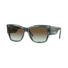  Vogue VO 5462S - 3088E8 Avana Verde | Occhiale Da Sole Donna 